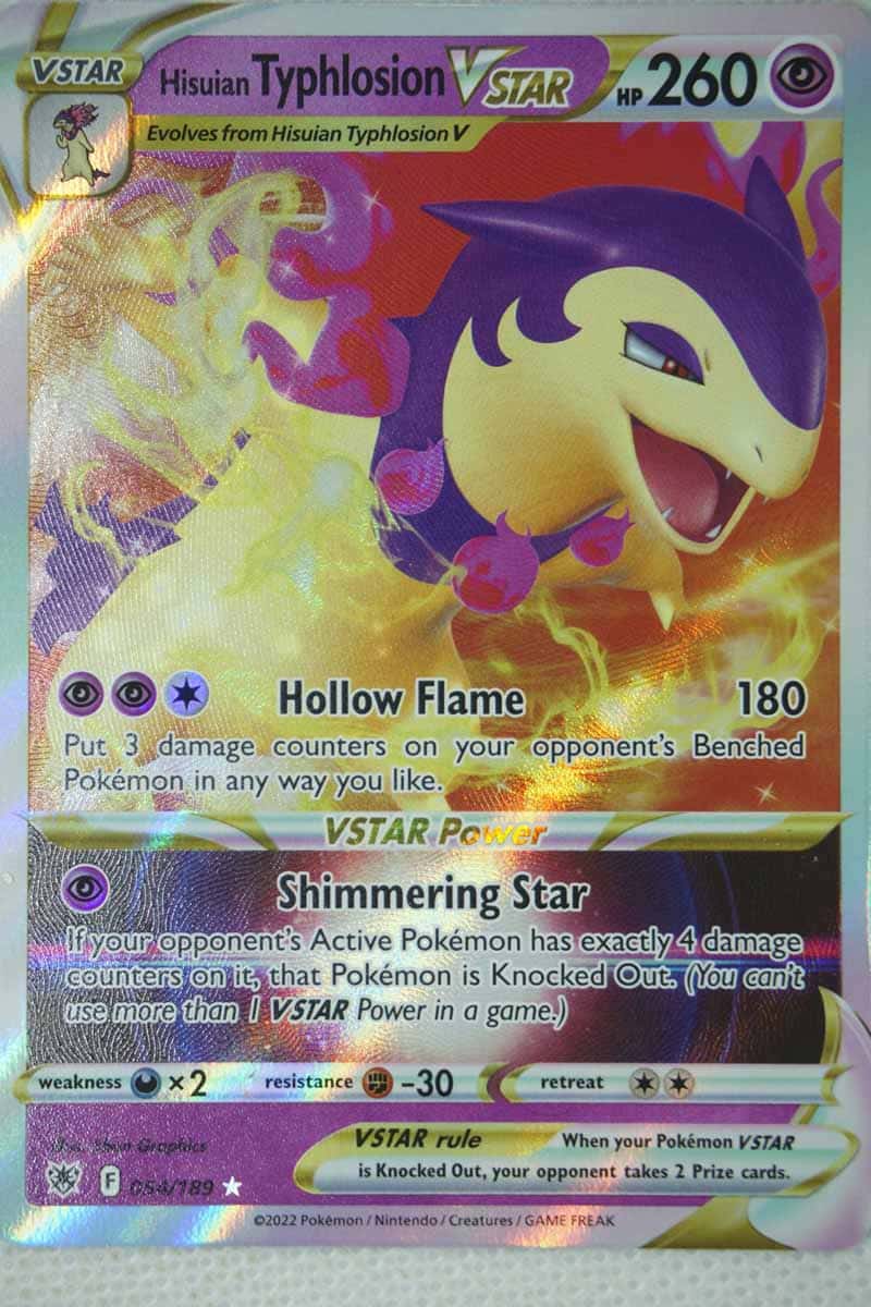 Hisuian Typhlosion VSTAR 054/189 - Billede 3