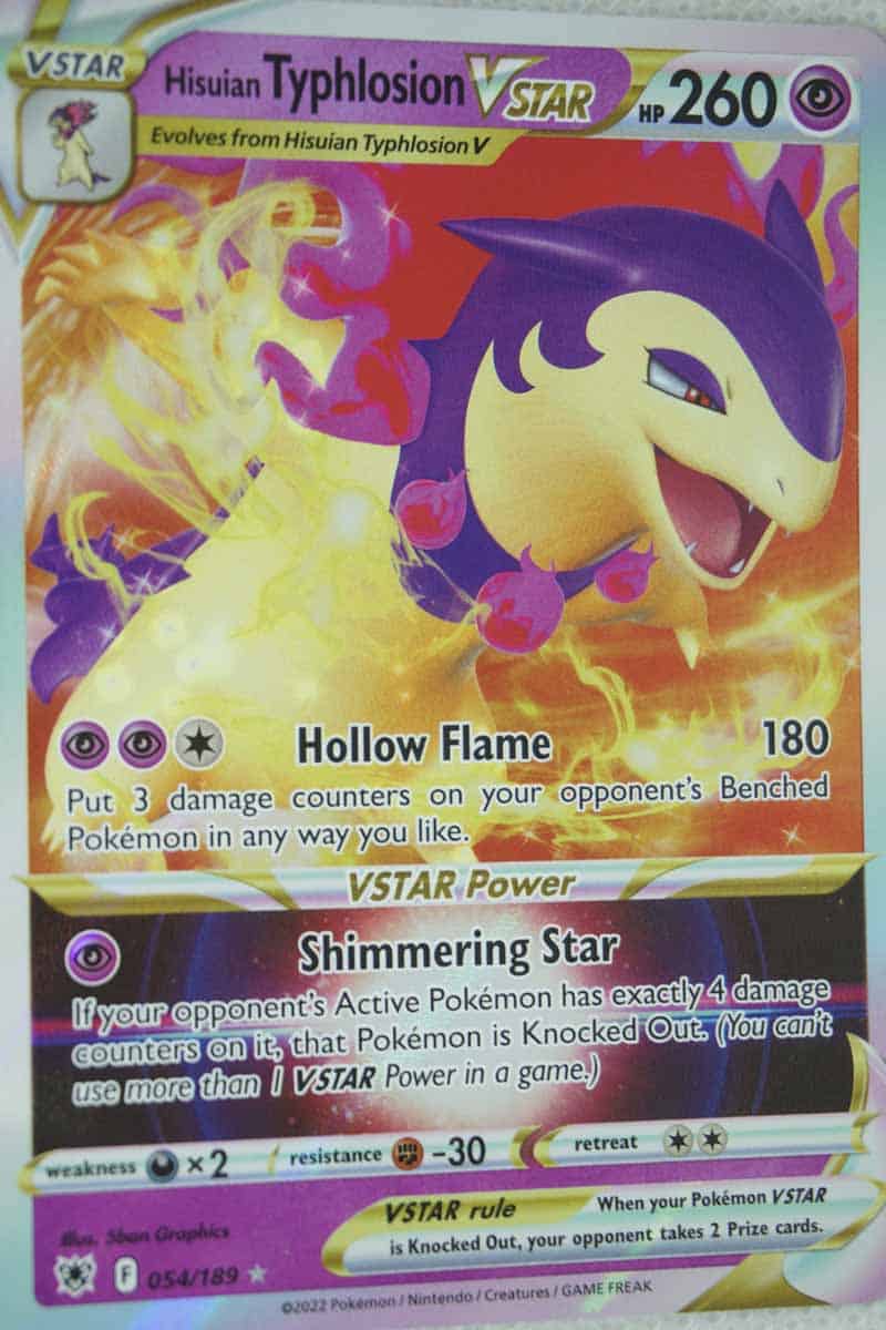 Hisuian Typhlosion VSTAR 054/189 - Billede 2