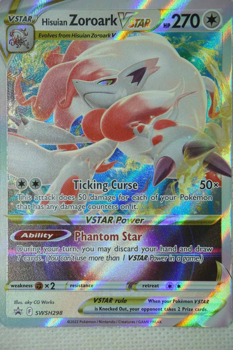 Hisuian Zoroark VSTAR SWSH298 - Billede 3