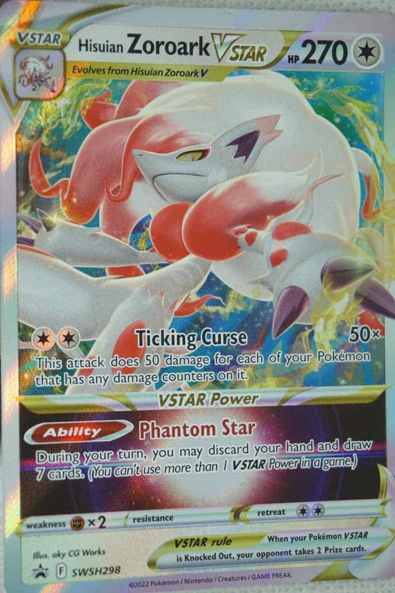 Hisuian Zoroark VSTAR SWSH298 - Billede 2