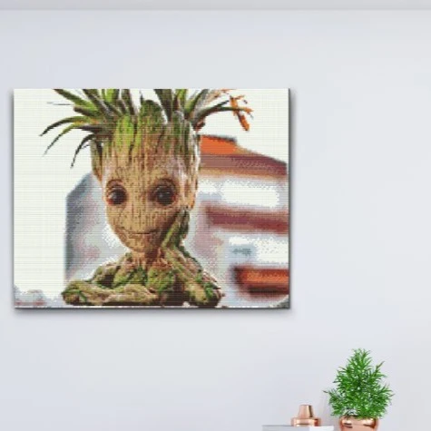 GROOT | Diamond Paint - Billede 3