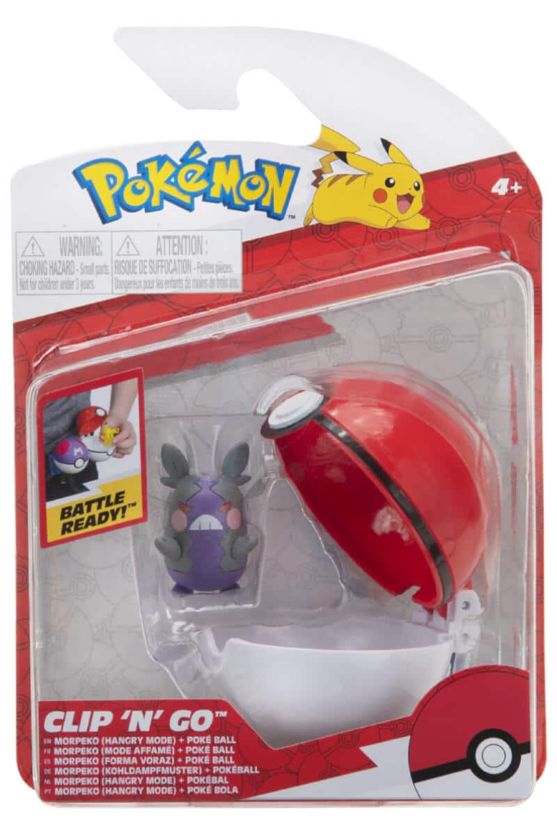 Sur Morpeko og poké ball - Billede 3