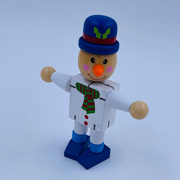 Flexi Julefigur – Træ – Juleleg – Trælegetøj - Billede 5