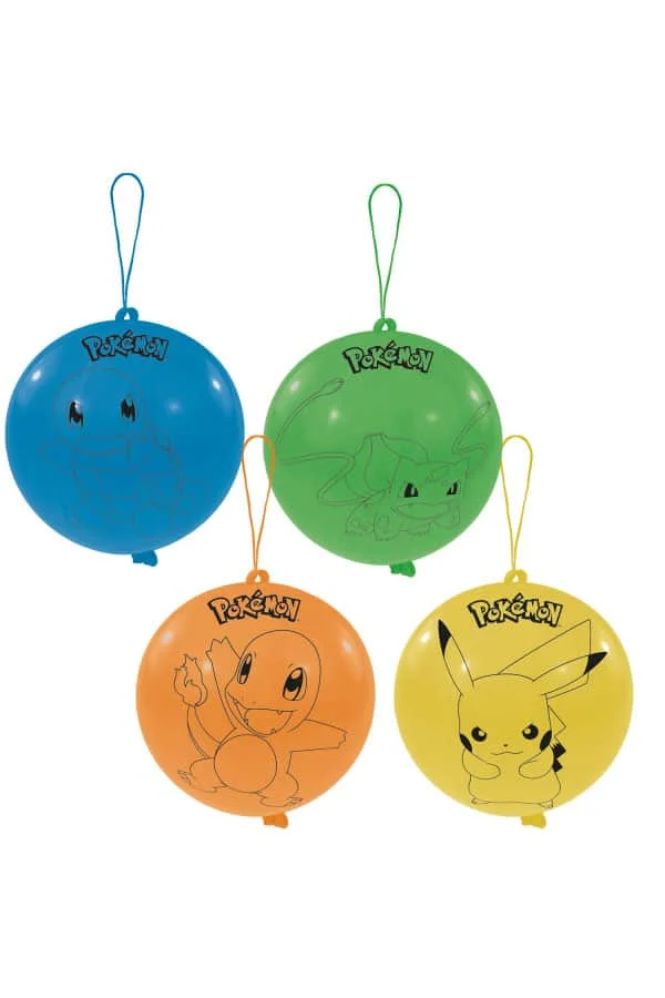 4 Pokemon Punch Balloner 40 cm - Billede 2