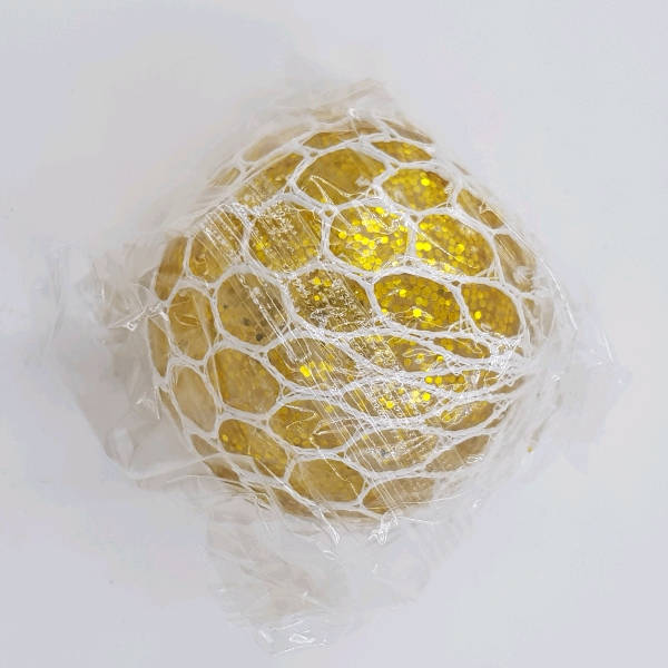 Stressbold med vandperler og glimmer - Billede 5