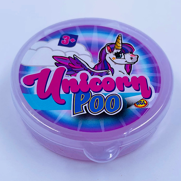 Unicorn Poo – Enhjøerninge slim med Glimmer - Billede 6